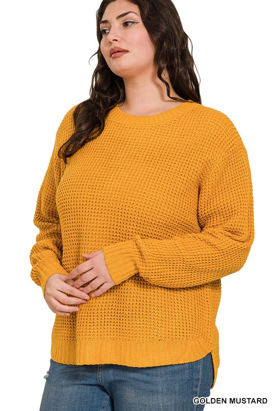 Golden Times Curvy Sweater