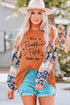 Pumpkin Patch Paisley Top