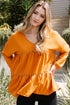 Pumpkin Spice Blouse