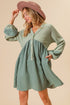 Sage Brush Gauze Dress