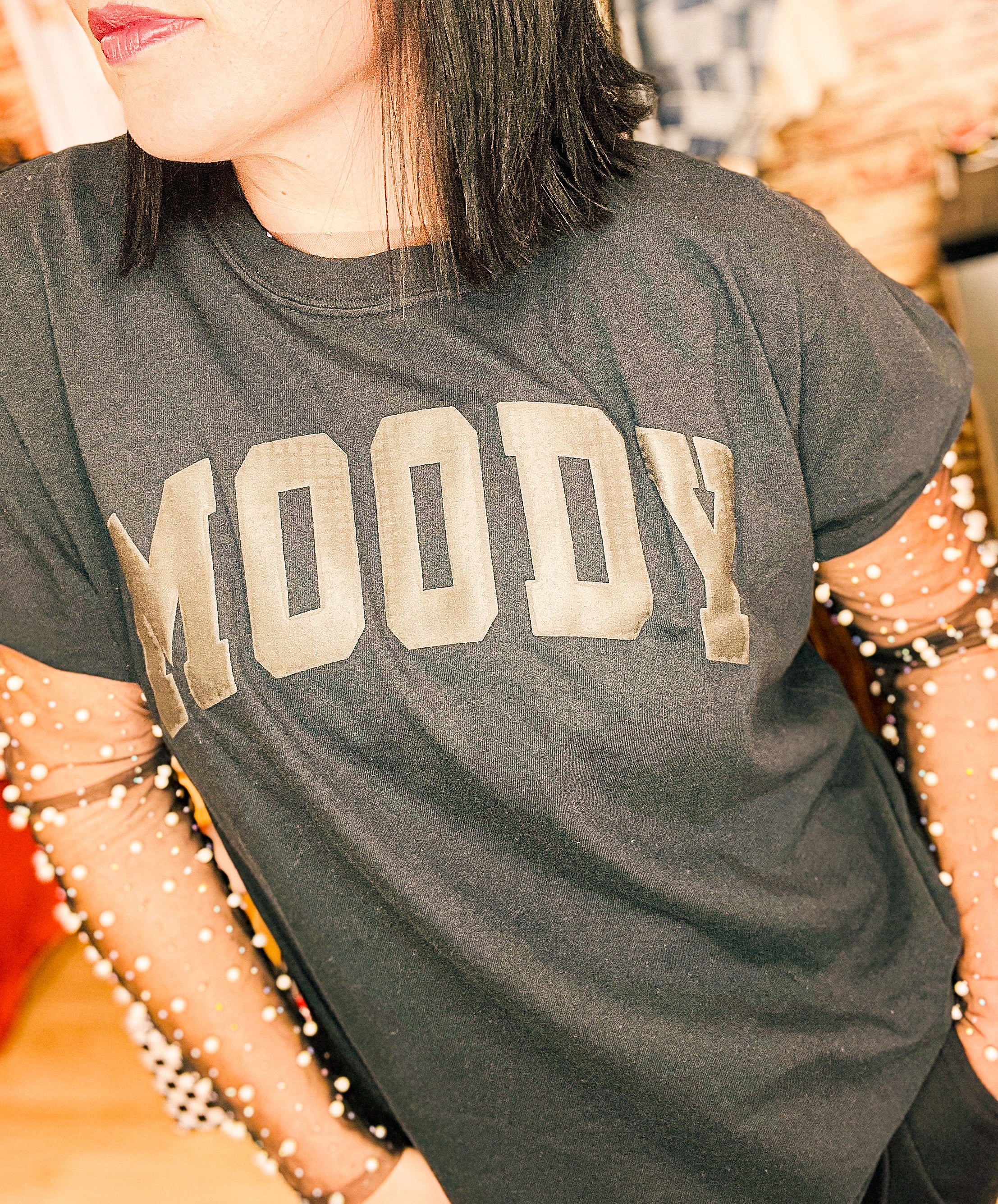 Moody Blackout Tee