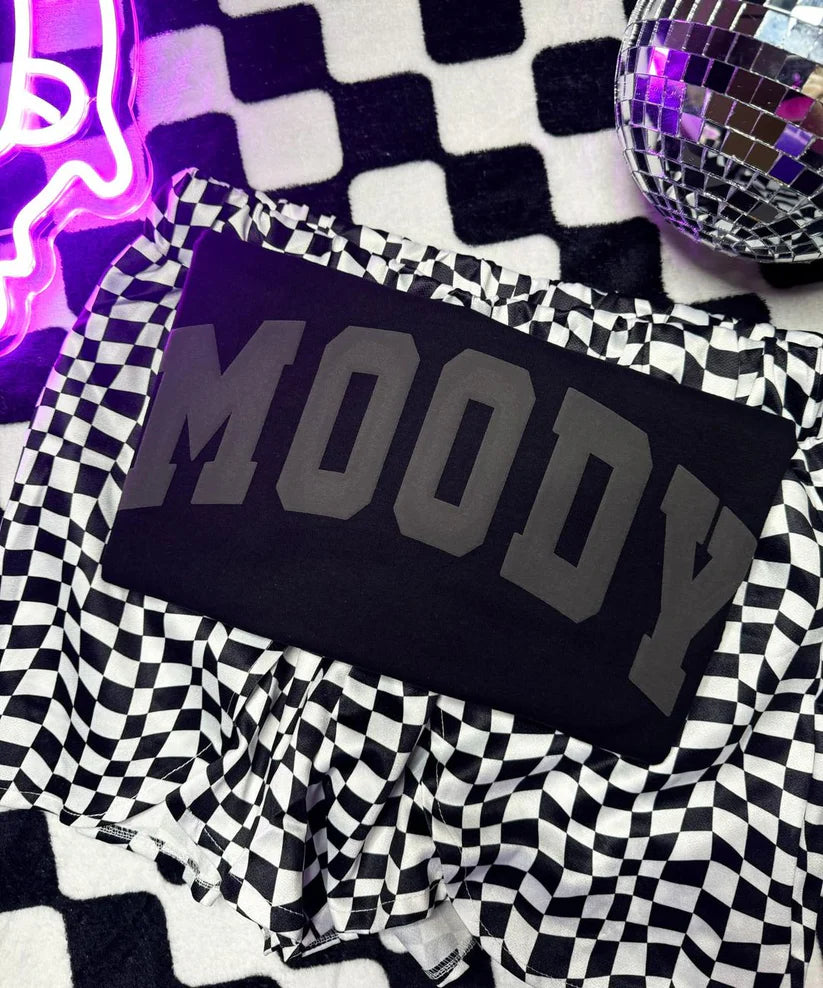 Moody Blackout Tee