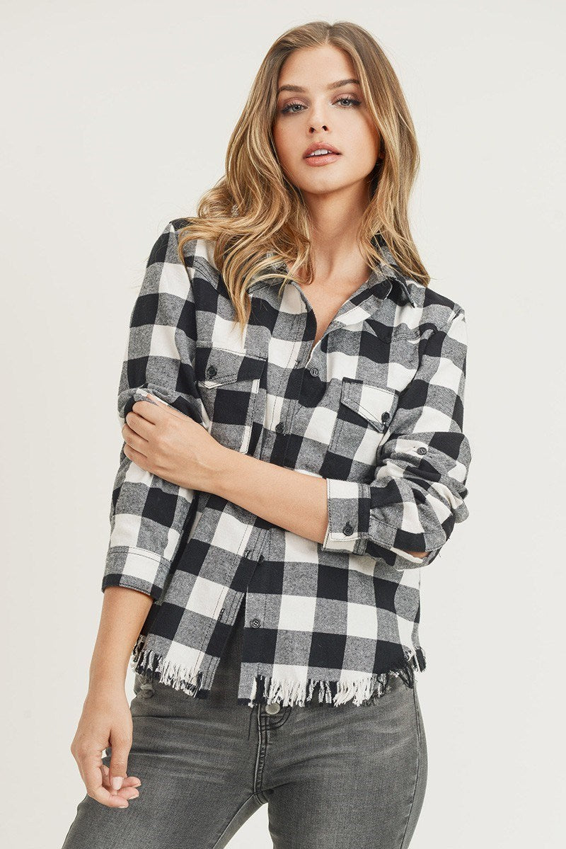 Frayed Lover Flannel