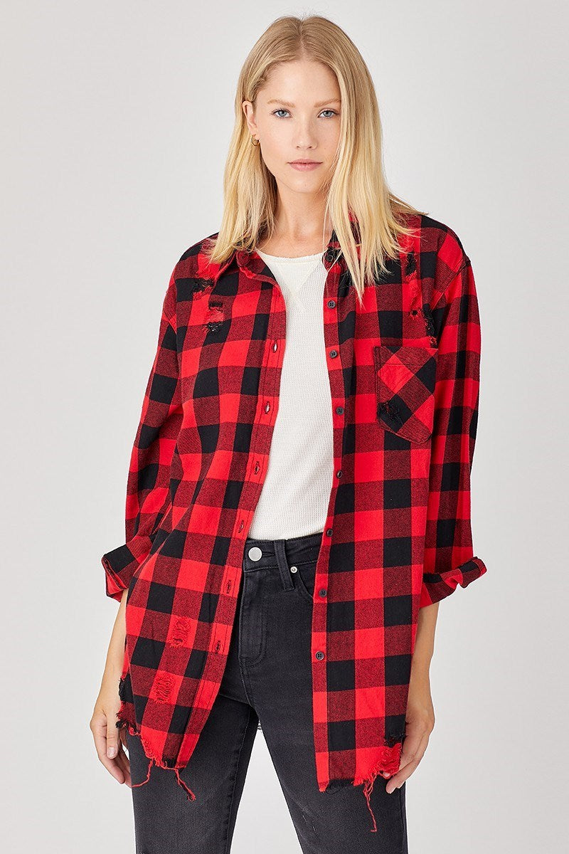 Holiday Vibes Flannel