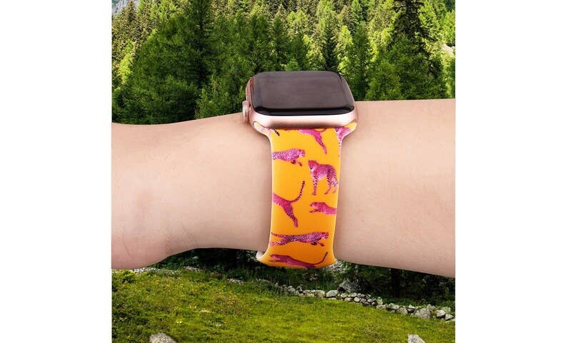 Animal Themed Printed Silicone Bands Apple Watch - Roaming Gypsy Boutique