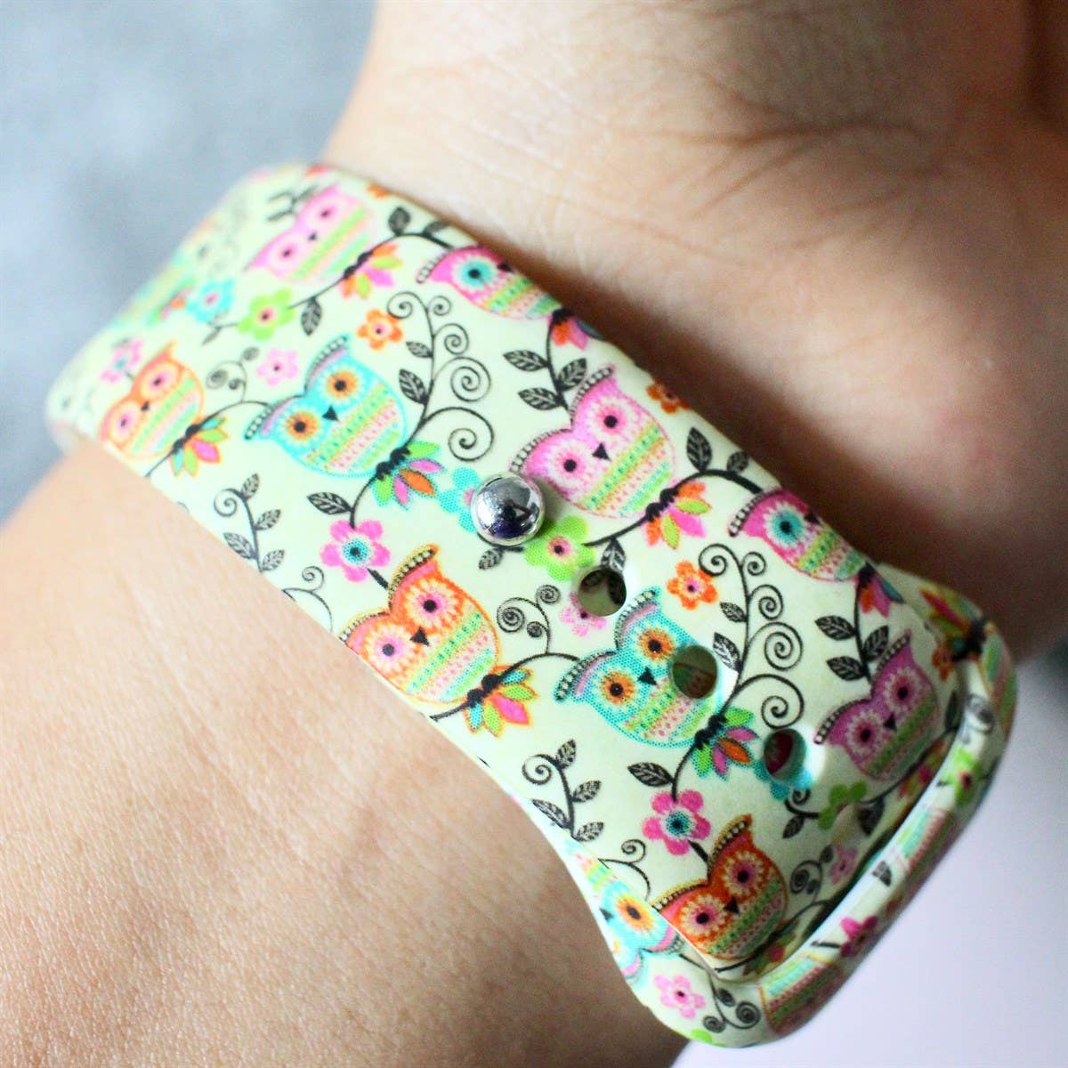 Animal Themed Printed Silicone Bands Apple Watch - Roaming Gypsy Boutique