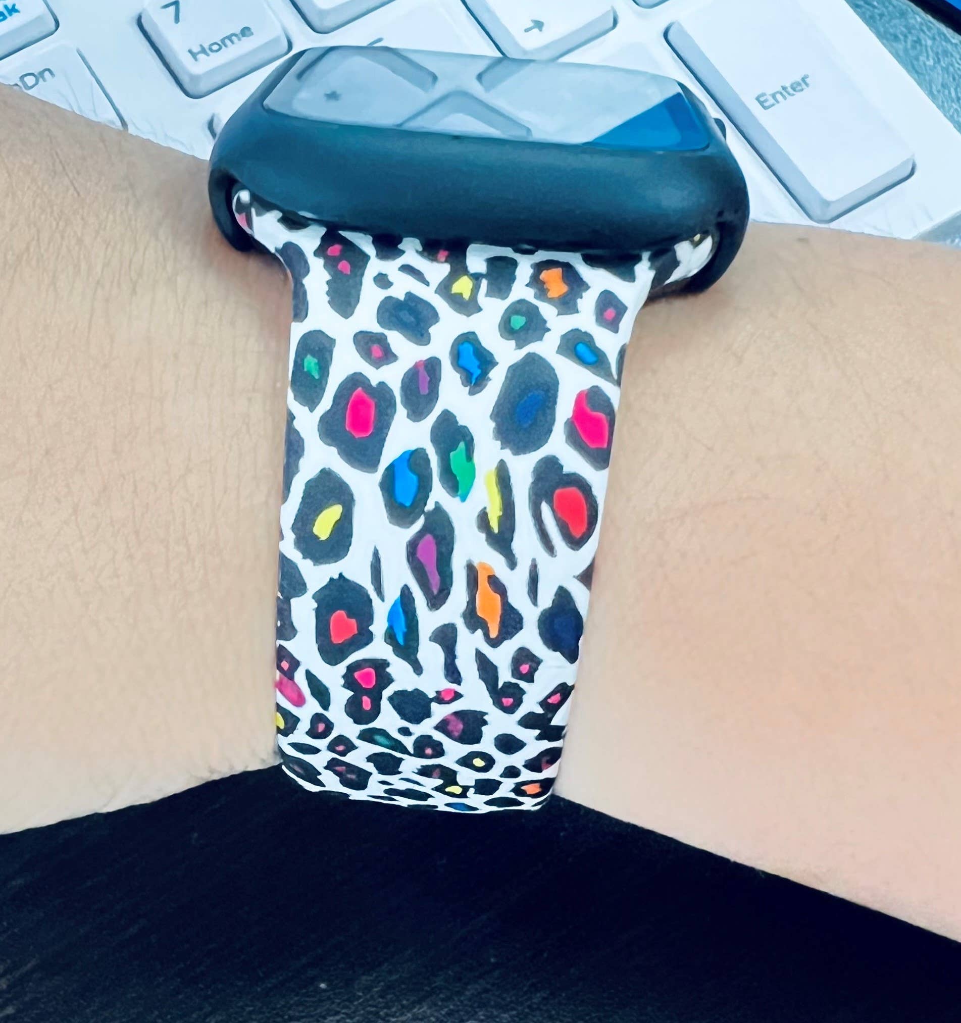 Animal Themed Printed Silicone Bands Apple Watch - Roaming Gypsy Boutique