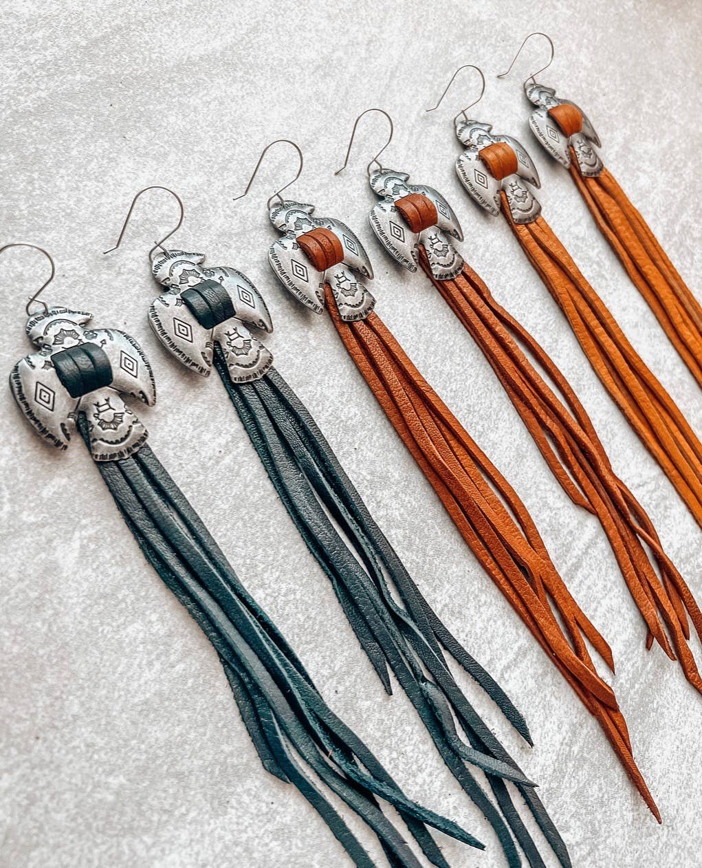 Arlee Concho Tassel Earrings - Roaming Gypsy Boutique