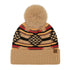 Aztec Patterned C.C Pom Beanie - Roaming Gypsy Boutique