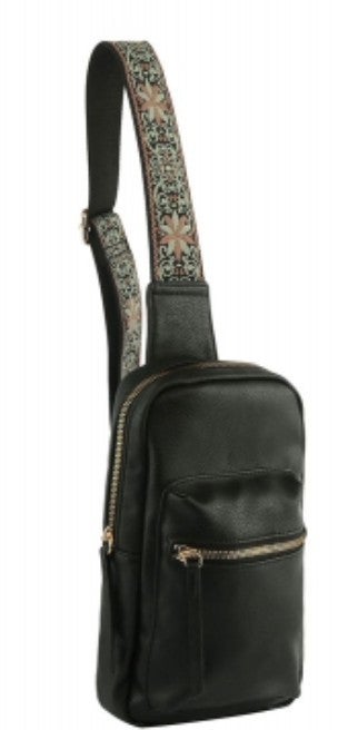 Aztec Strap Sling Bags - Roaming Gypsy Boutique