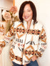 Azteca Cream Jacket - Roaming Gypsy Boutique