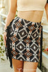 Dark Damsel Aztec Skirt