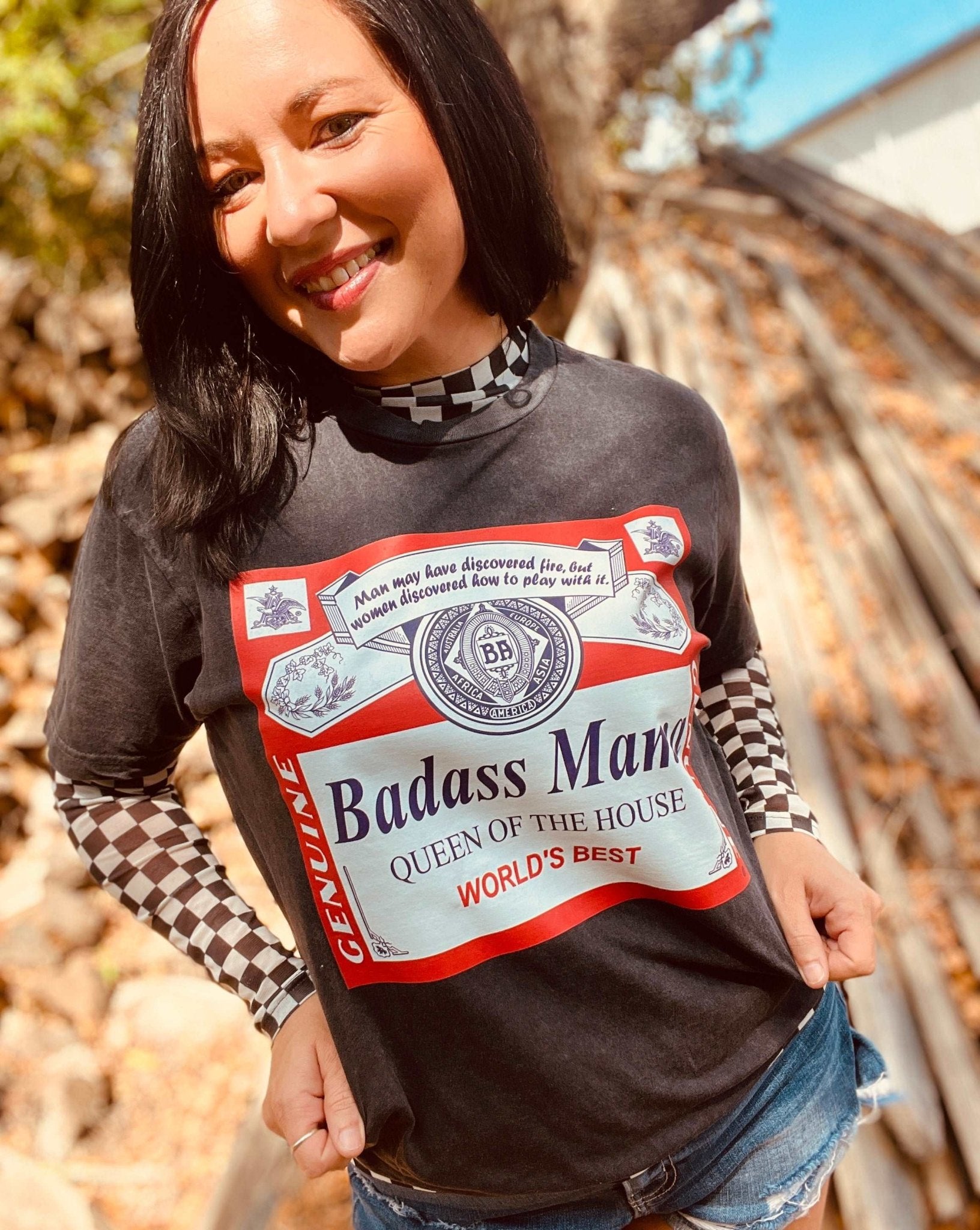 Bada*s Mama Tee - Roaming Gypsy Boutique