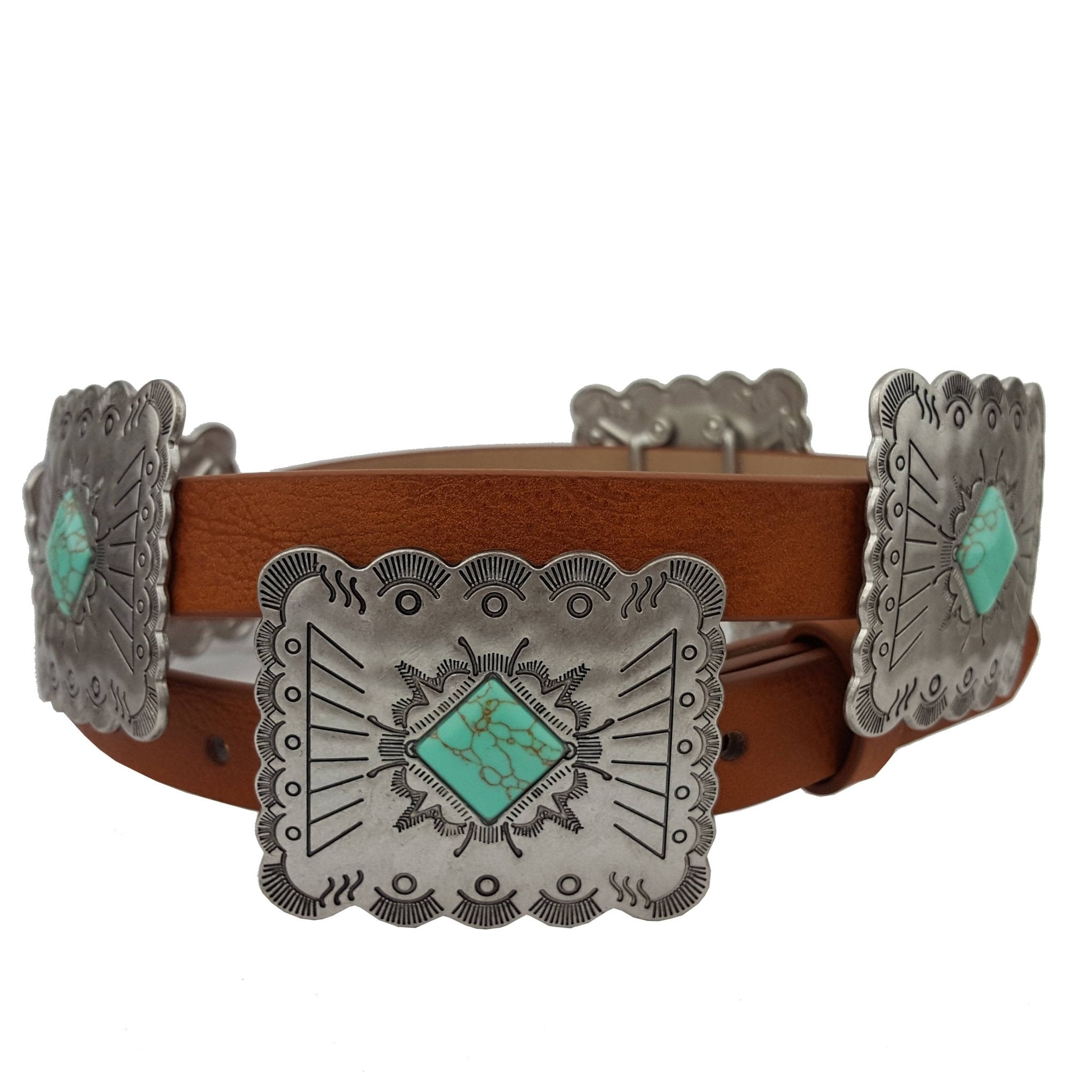 Bandit Concho Belt - Roaming Gypsy Boutique