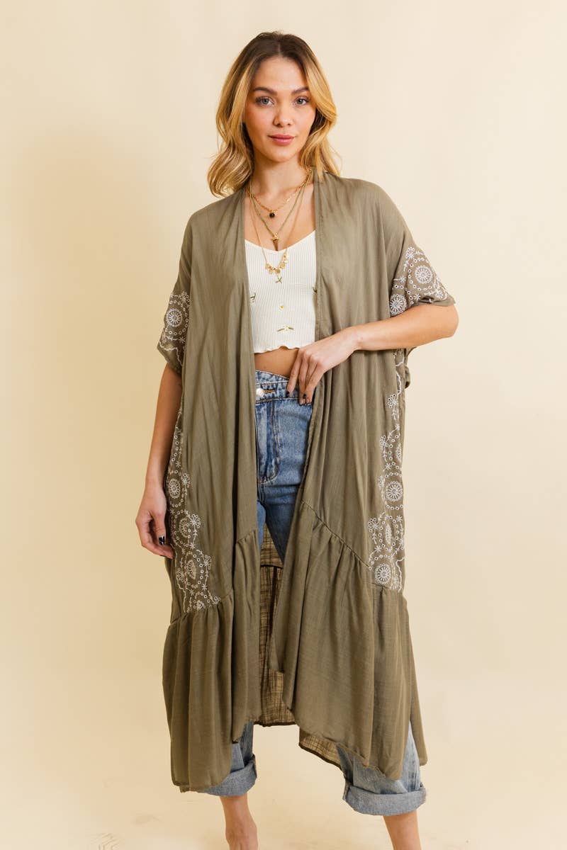 Boho Ridge Kimono - Roaming Gypsy Boutique