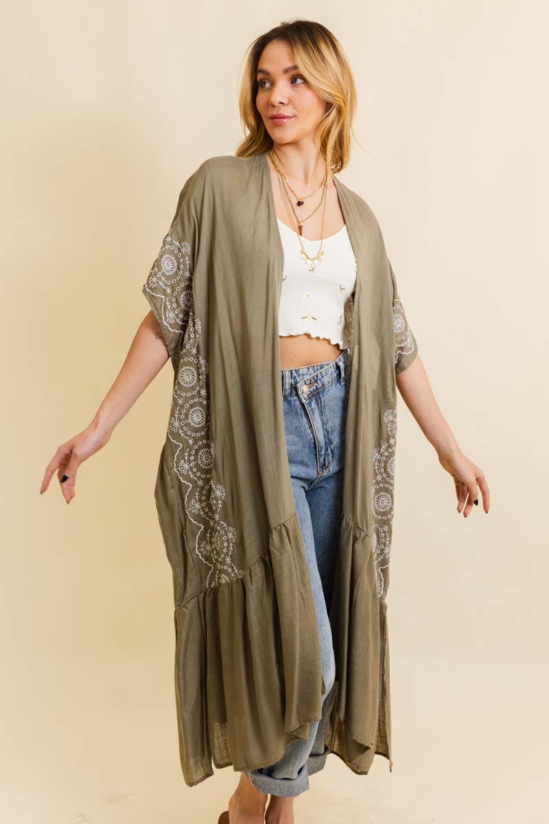 Boho Ridge Kimono - Roaming Gypsy Boutique