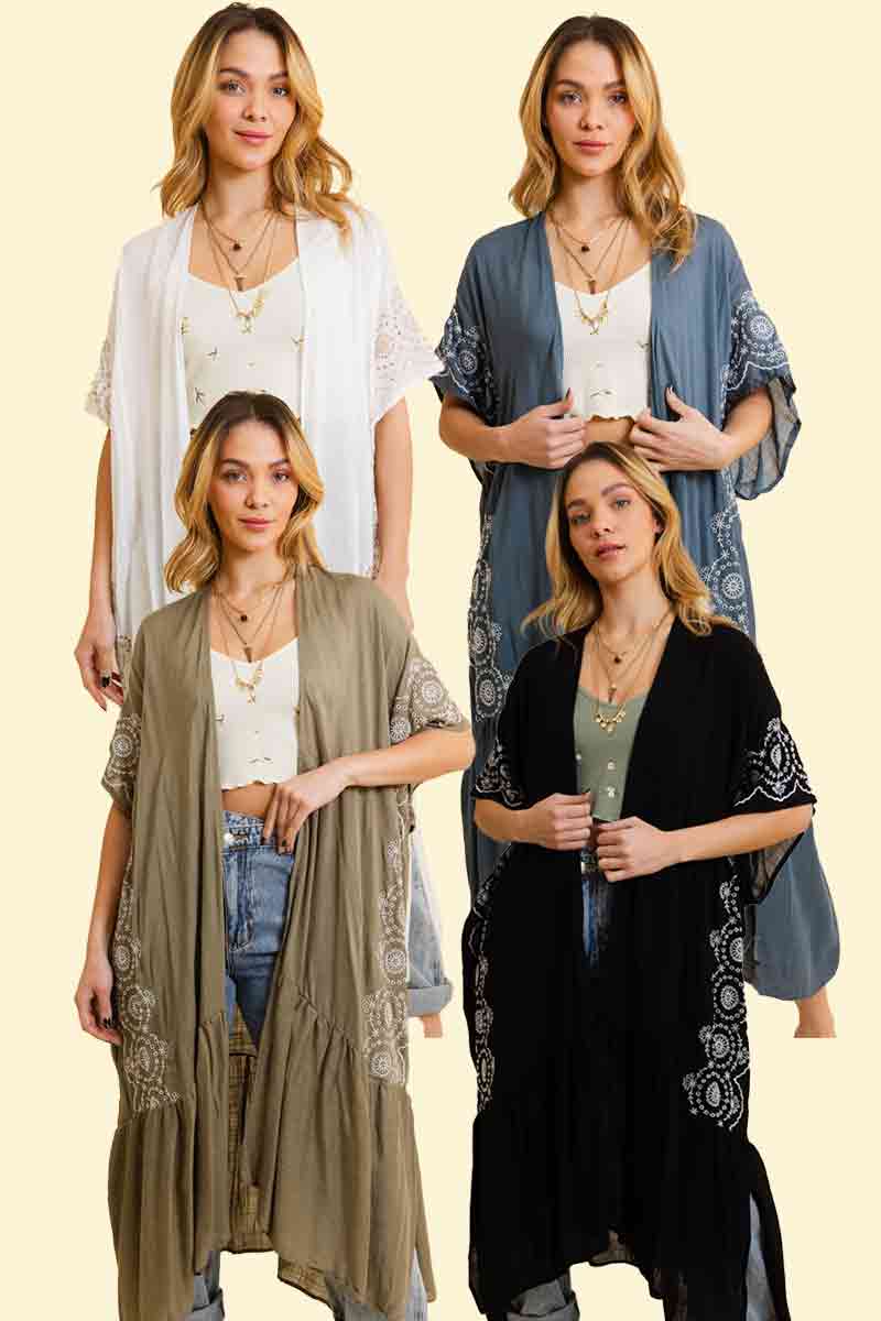 Boho Ridge Kimono - Roaming Gypsy Boutique