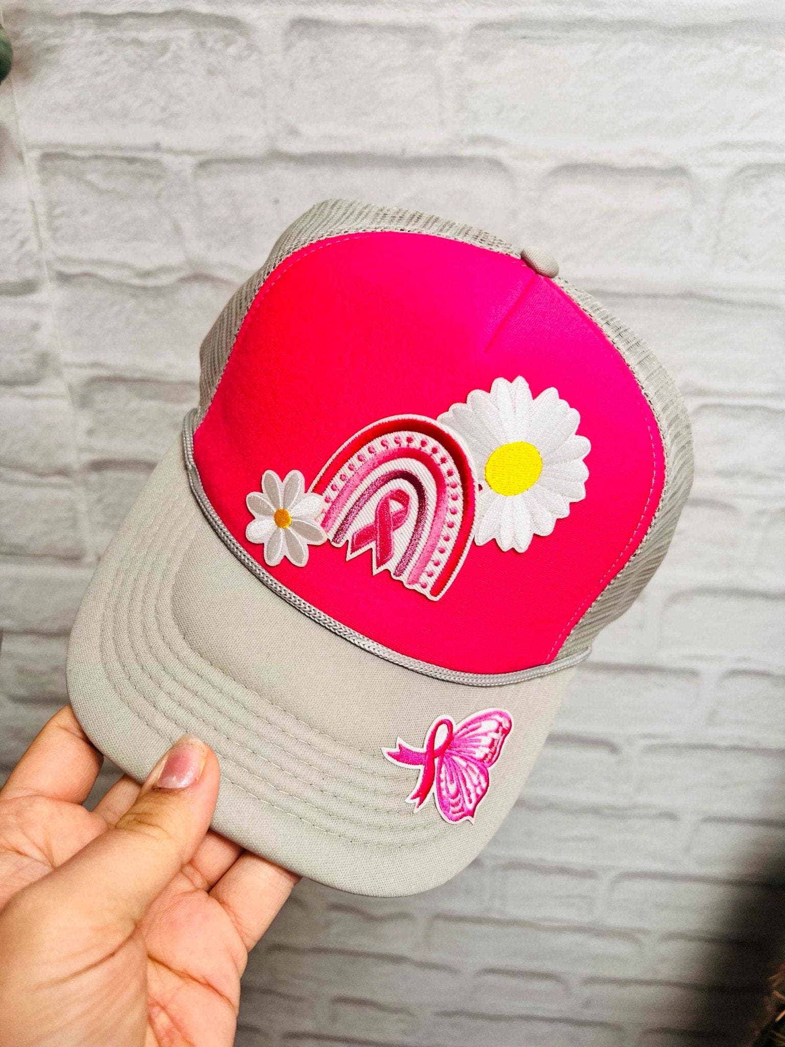 Breast Cancer Awareness Trucker Hat - Roaming Gypsy Boutique