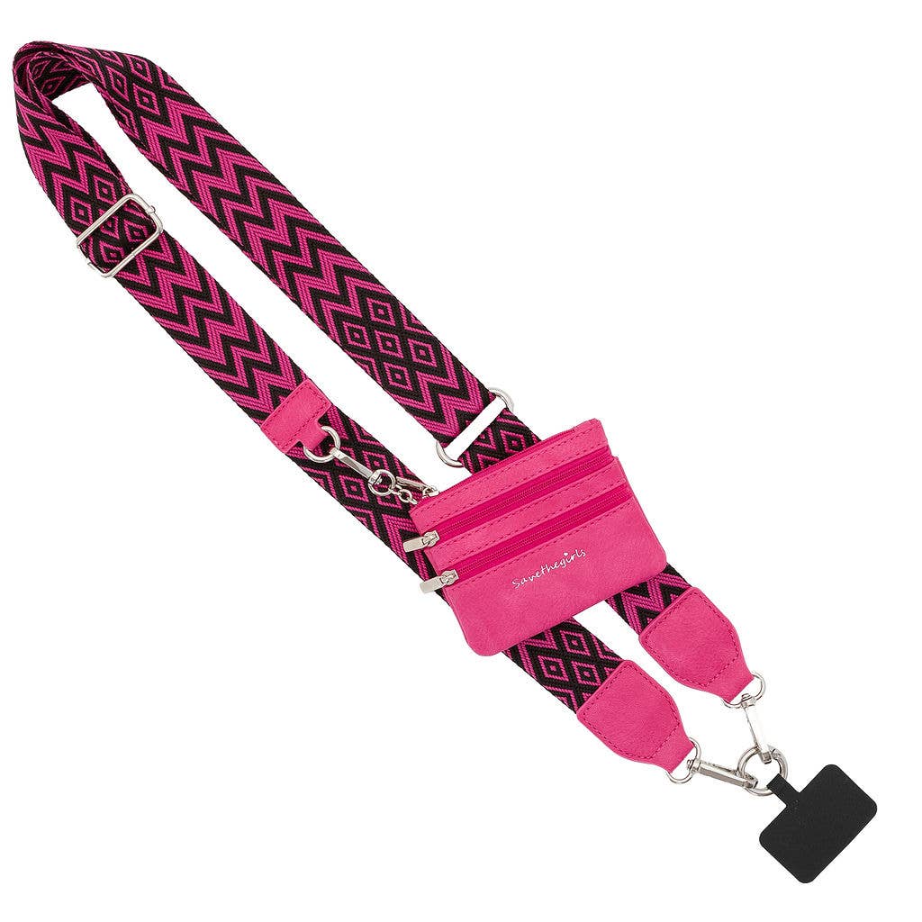 Gypsy Go Crossbody Phone Lanyard - Chevron Collection