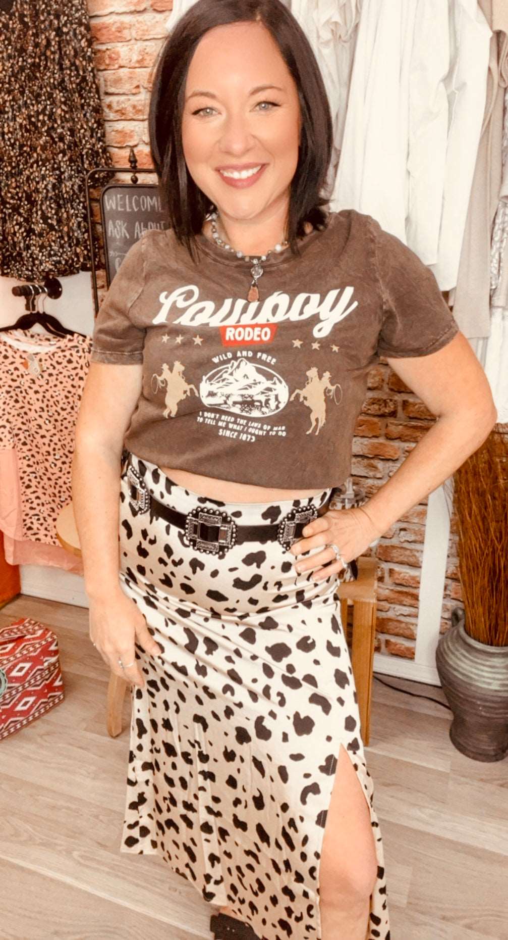 Classic Cowboy Tee - Roaming Gypsy Boutique