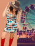 Collage Western Tank Dress - Roaming Gypsy Boutique