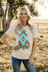 Cowboy Christmas Tee - Roaming Gypsy Boutique