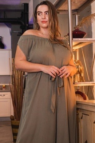 Curvy Jenny Jumpsuit - Roaming Gypsy Boutique