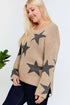 Curvy Star Sweater - Roaming Gypsy Boutique