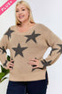 Curvy Star Sweater - Roaming Gypsy Boutique