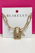 Demi Lock & Key Necklace