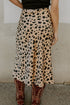 Dusty Storm Leopard Skirt - Roaming Gypsy Boutique