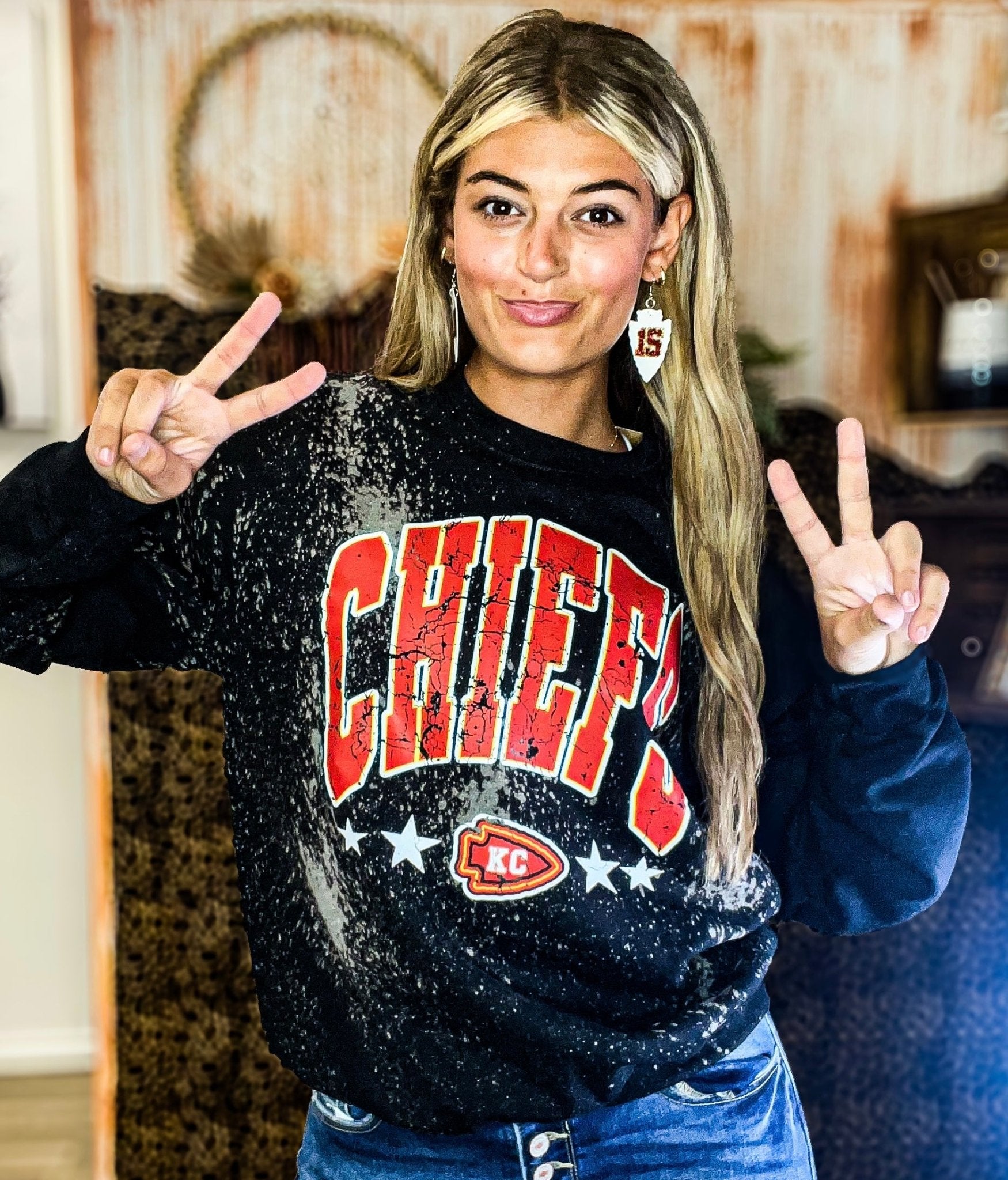 Epic Washed KC Crewneck - Roaming Gypsy Boutique