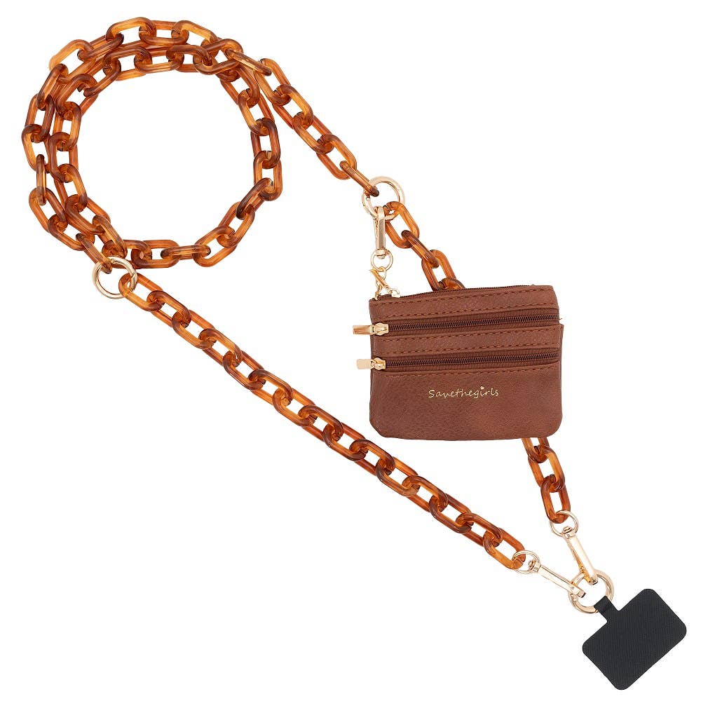 Brown Phone Chain