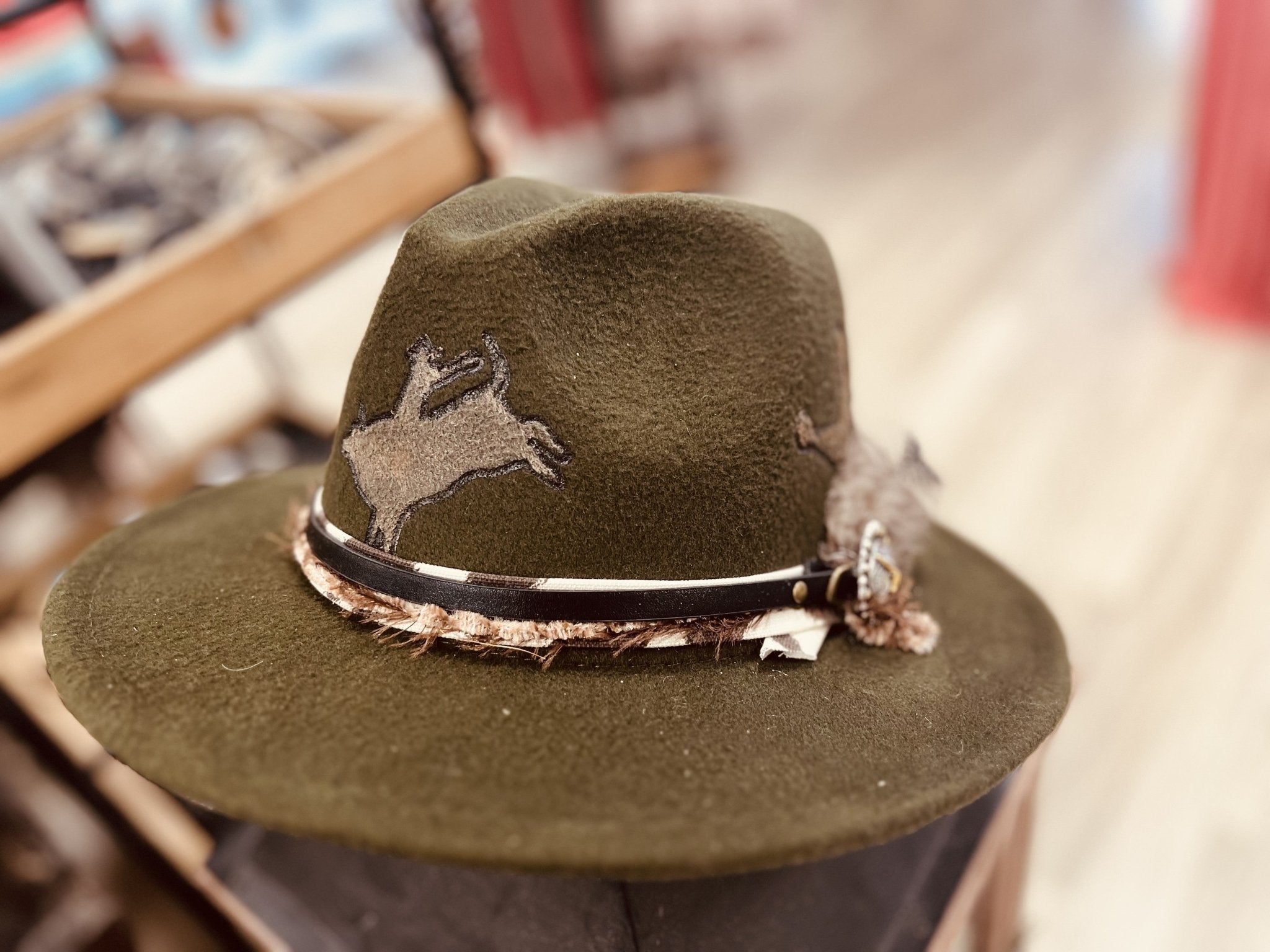 Faded Rebel Buck Wild Hat - Roaming Gypsy Boutique