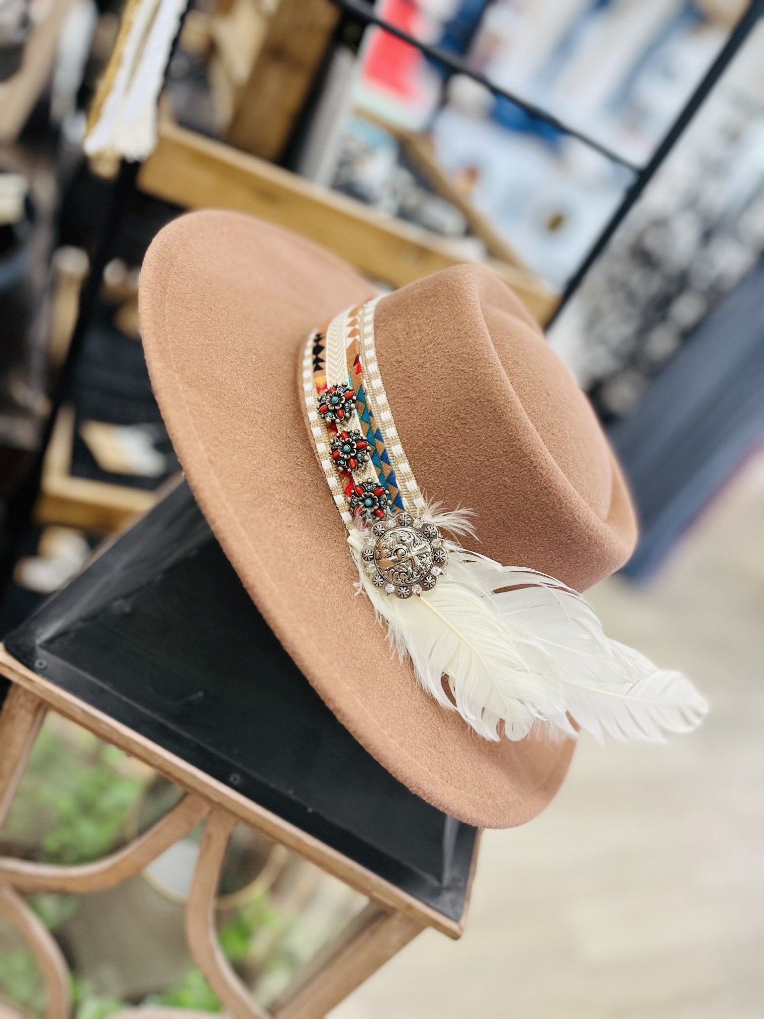 Faded Rebel Jezabell Hat - Roaming Gypsy Boutique