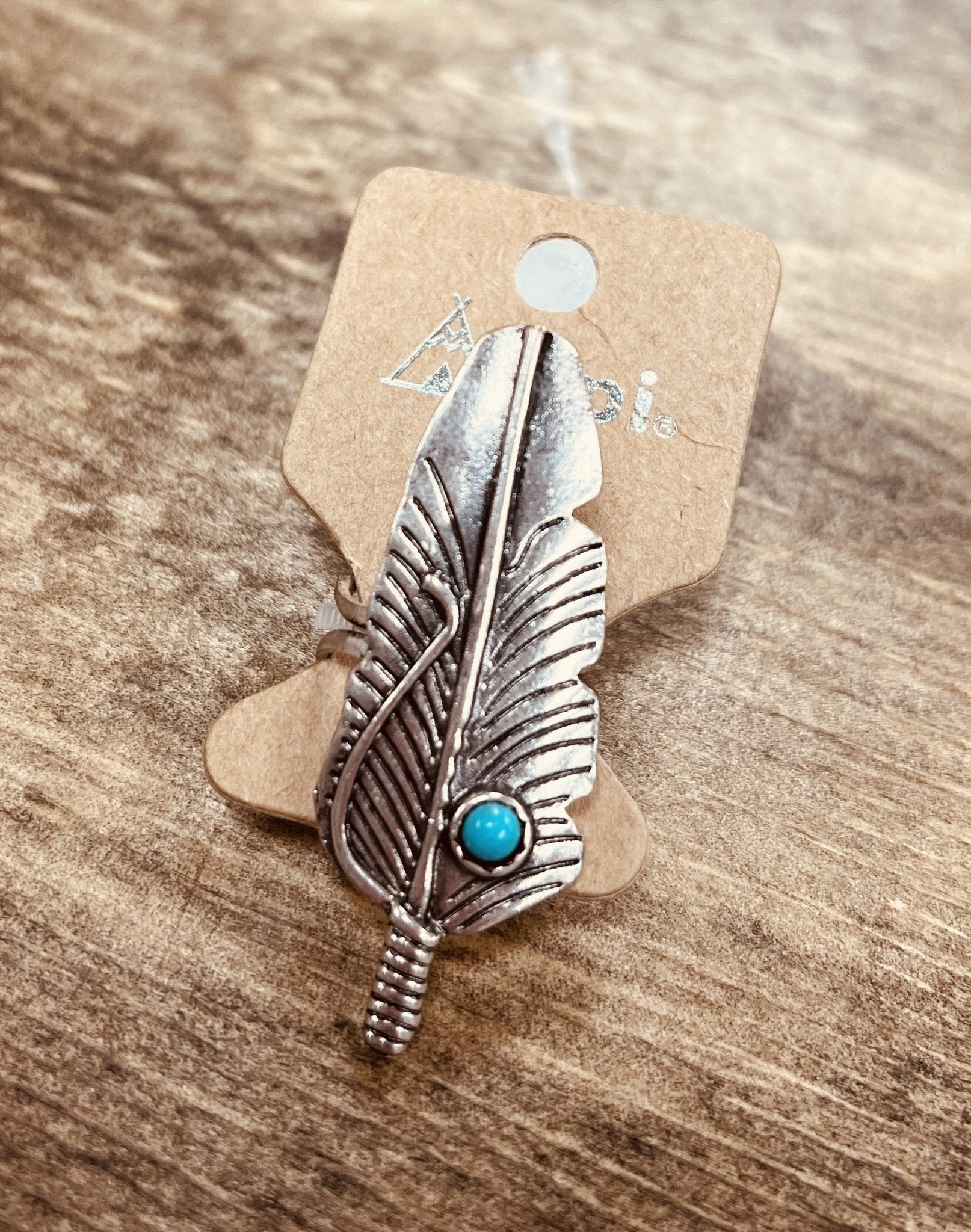 Fairview Feather Cuff Ring - Roaming Gypsy Boutique