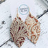 Fringe Leaf: Light Gold & Copper Metallic Western Tooled - Roaming Gypsy Boutique