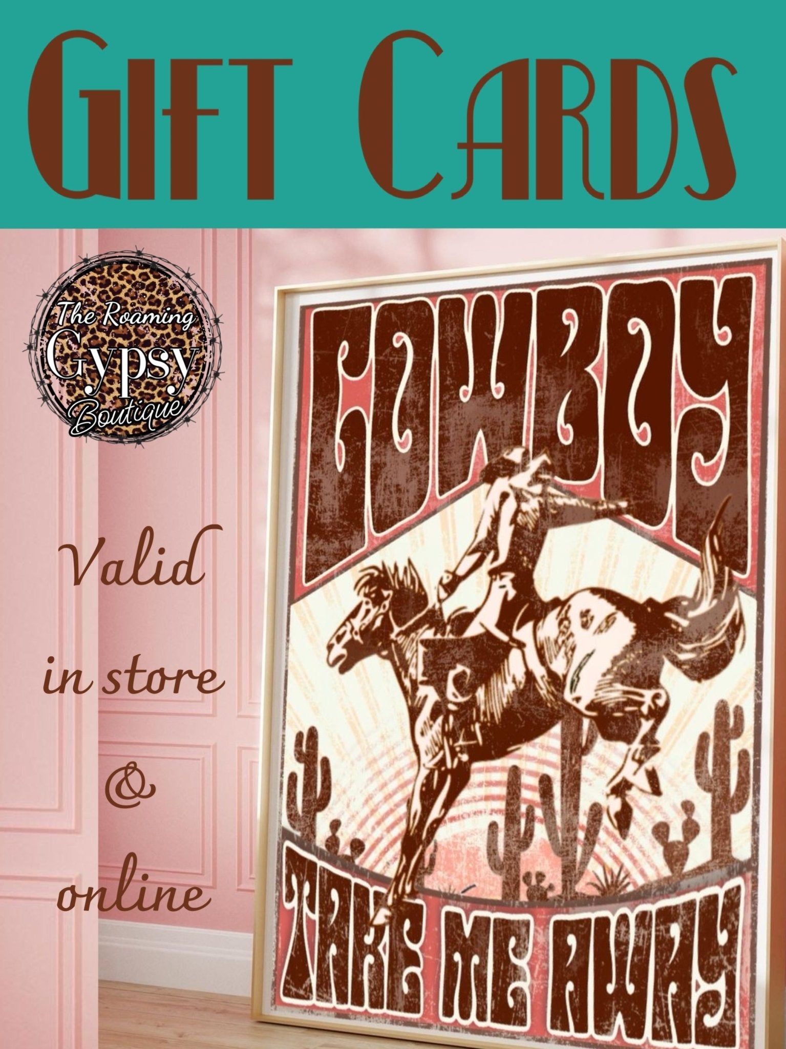 Gift Cards - Roaming Gypsy Boutique