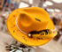 Golden Mustard Fedora - Roaming Gypsy Boutique