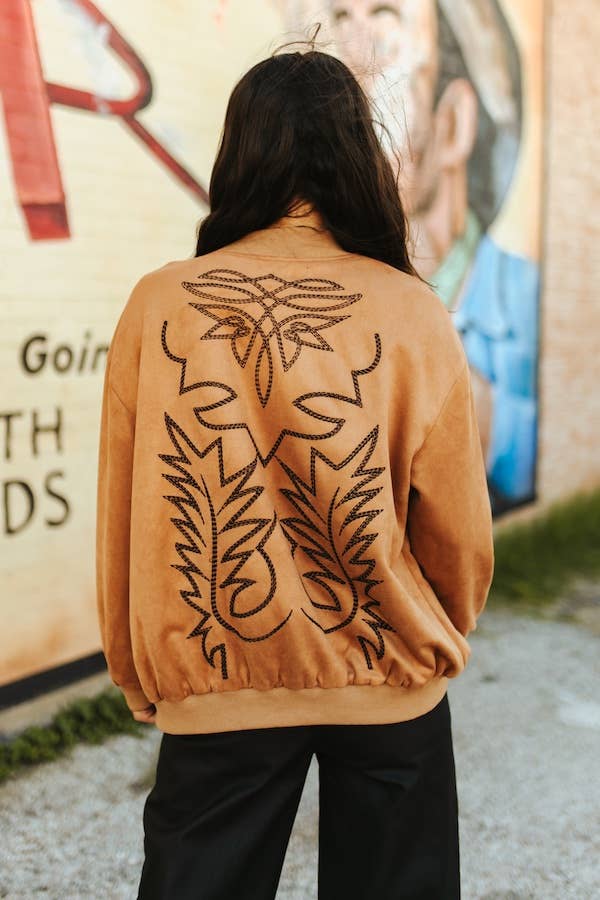 Haskell Bomber Jacket - Roaming Gypsy Boutique