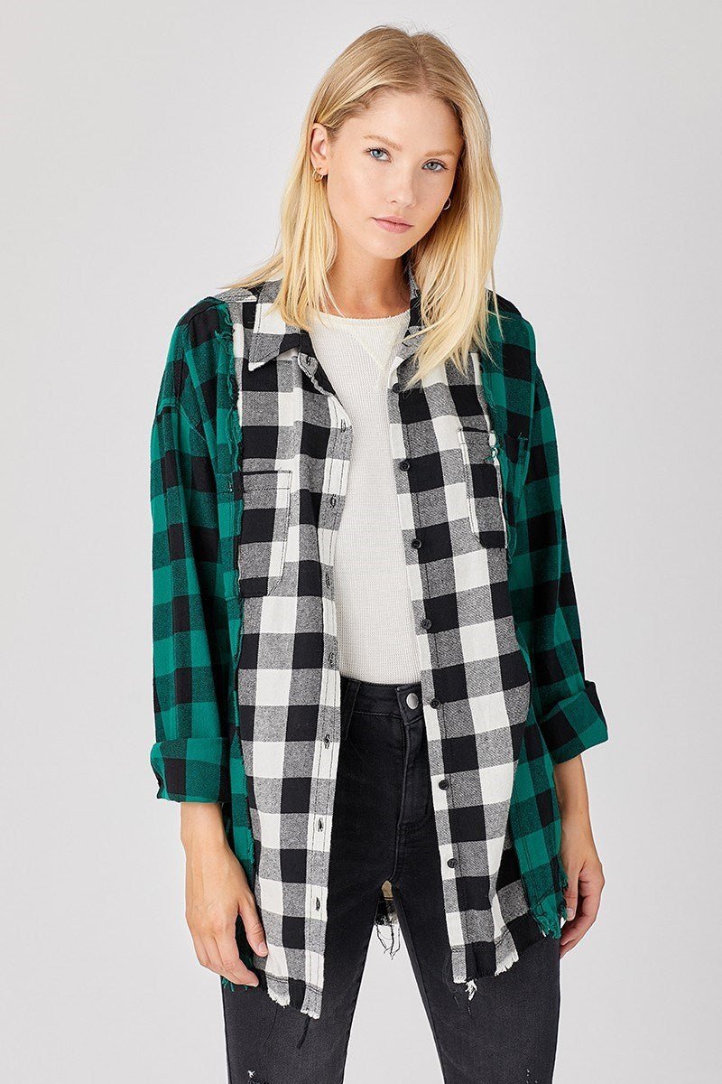 Holiday Ho Down Flannel - Roaming Gypsy Boutique