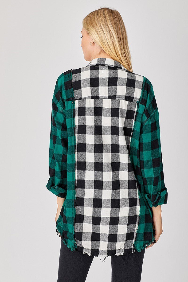 Holiday Ho Down Flannel - Roaming Gypsy Boutique