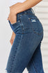 Judy Blue Full Size High Waist Distressed Slim Jeans - Roaming Gypsy Boutique