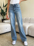 Judy Blue Full Size High Waist Wide Leg Jeans - Roaming Gypsy Boutique