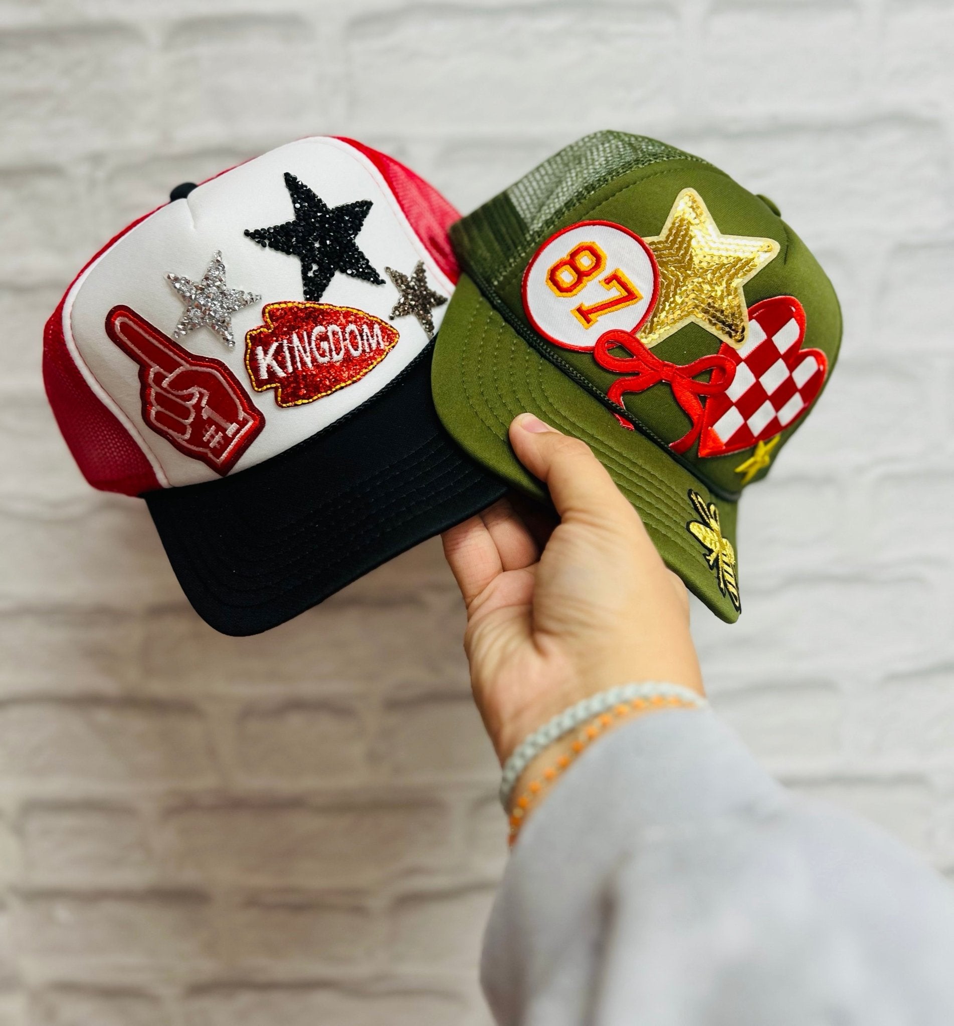 KC Chiefs Trucker Hat Collection - Roaming Gypsy Boutique