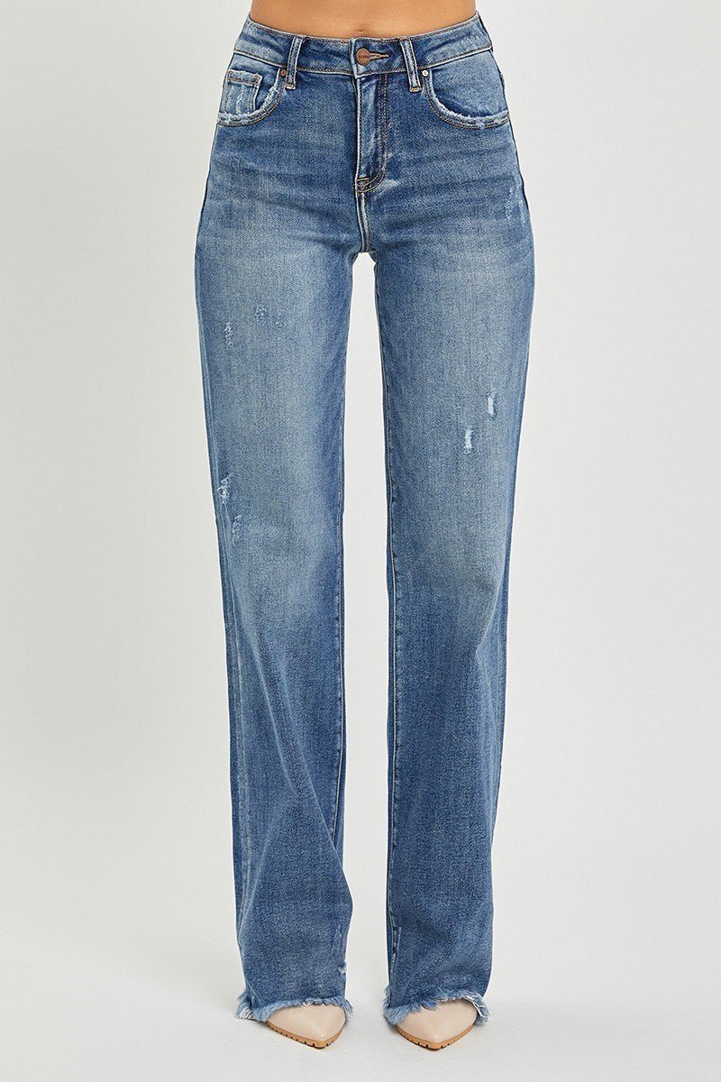 Lola Long Straight Jean - Roaming Gypsy Boutique