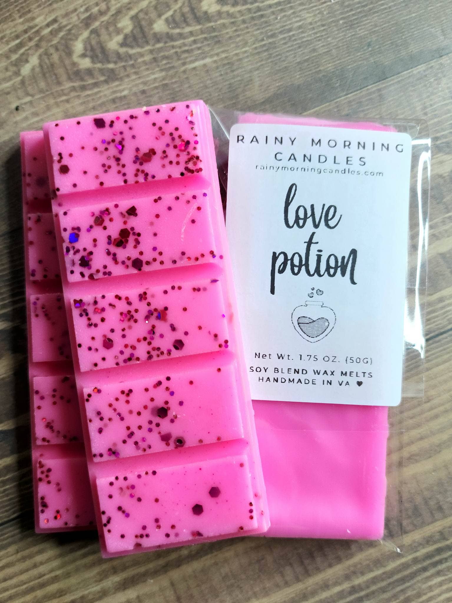 Love Potion Snap Bar Wax Melts - Roaming Gypsy Boutique