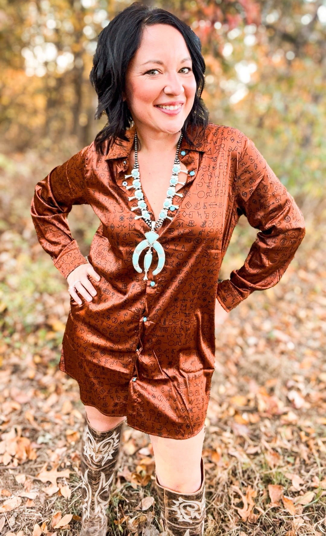 Makers Mark Dress - Roaming Gypsy Boutique