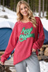 Merry Christmas Sparkle Top - Roaming Gypsy Boutique