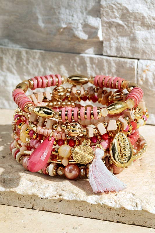 Metal Boho Multi Layered Bracelet - Roaming Gypsy Boutique